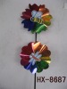 Wholesale Craft art garden outdoor decoration plastic windmill pinwheel wind wheel