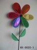Wholesale Craft art garden outdoor decoration plastic windmill pinwheel wind wheel