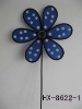 Wholesale Craft art garden outdoor decoration plastic windmill pinwheel wind wheel