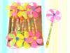 Wholesale plastic toy candy-windmill
