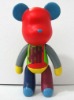Wholesale plastic toy sweet toy pvc bear candy toy