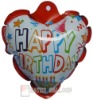 Wholesale love Bear logo shape auto inflating foil balloon