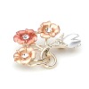 Wholesale lovely crystal alloy brooch