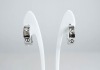 Wholesale Ring Shape with Stone Stick Earring Jewelry Earring Ladies Jewelry Accessories Earring