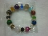 Wholesale wholesale bracelet-fashion colorful agate beads bracelet,paypal accept
