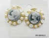 Wholesale classic style beauty head ear stud
