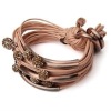 Fashion Lady PU Leather Bracelets