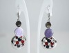 Long Metal Stone Cat Eye Drop Earring Jewelry Earring Ladies Jewelry Accessories Earring