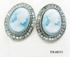 classic style beauty head ear stud