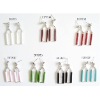 bottled enamel stud earrings/young ladies jewelry