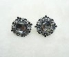 Enamel Flower Stud Earring