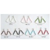 Wholesale bottled enamel stud earrings/young ladies jewelry
