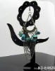 Wholesale Fashion turquoise earring with chain