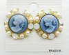 Wholesale classic style beauty head earring