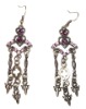 Wholesale Fashion alloy earring with diamond