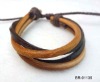Wholesale 2011 hot sell leather wristband