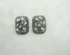 Alloy Rhinestone Stud Earring
