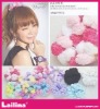 Wholesale Fur ball candy Hair ring