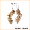 rhinestone earring