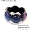 ladies resin bracelet