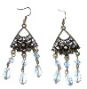 Wholesale Fashion alloy earring with crystal