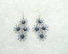 Wholesale Alloy Rhinestone Chandelier Earring