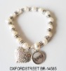 Wholesale fashion beaded bracelet with charms 2011