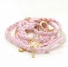 Fashion Lady PU leather Bracelets