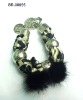 Wholesale 2011 hot sell handmade feather bracelet