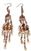 Wholesale Fashion alloy earring with diamond