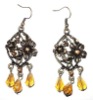 Wholesale Fashion alloy earring with diamond