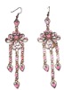 Wholesale Fashion alloy earring with diamond