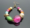 Wholesale Fashion colors beads earring