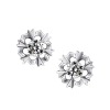Wholesale Crystal Flower Stud Earring