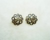 Wholesale Crystal Flower Stud Earring