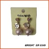 rhinestone earring