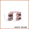 rhinestone earring