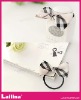 Wholesale Plaid bow hair ring/Headdress