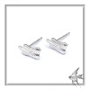 Crystal Flower Stud Earring