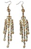 Fashion costume alloy earring