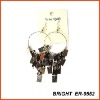 rhinestone earring