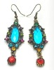 Wholesale Fashion alloy earring with diamond