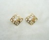 Wholesale Square Alloy Stud Earring