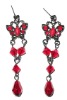 Wholesale Fashion alloy earring with rhinestone