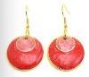 Wholesale Fashion alloy earring with diamond
