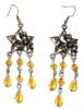 Wholesale Fashion alloy earring eith crystal