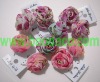 Wholesale Fashion korean version earring with Chiffon fabric