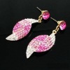 Wholesale Fashion alloy earring with diamond