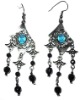 Wholesale Fashion alloy earring with diamond