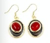 Wholesale Fashion alloy earring with diamond